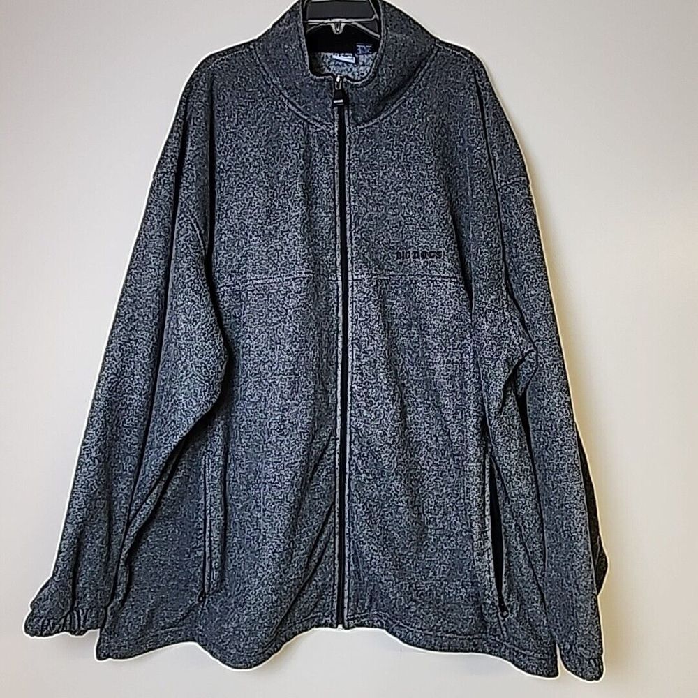 Polar Dogs Swacket 4XL Black Flecked Full Zip High Tech Jacket Men's